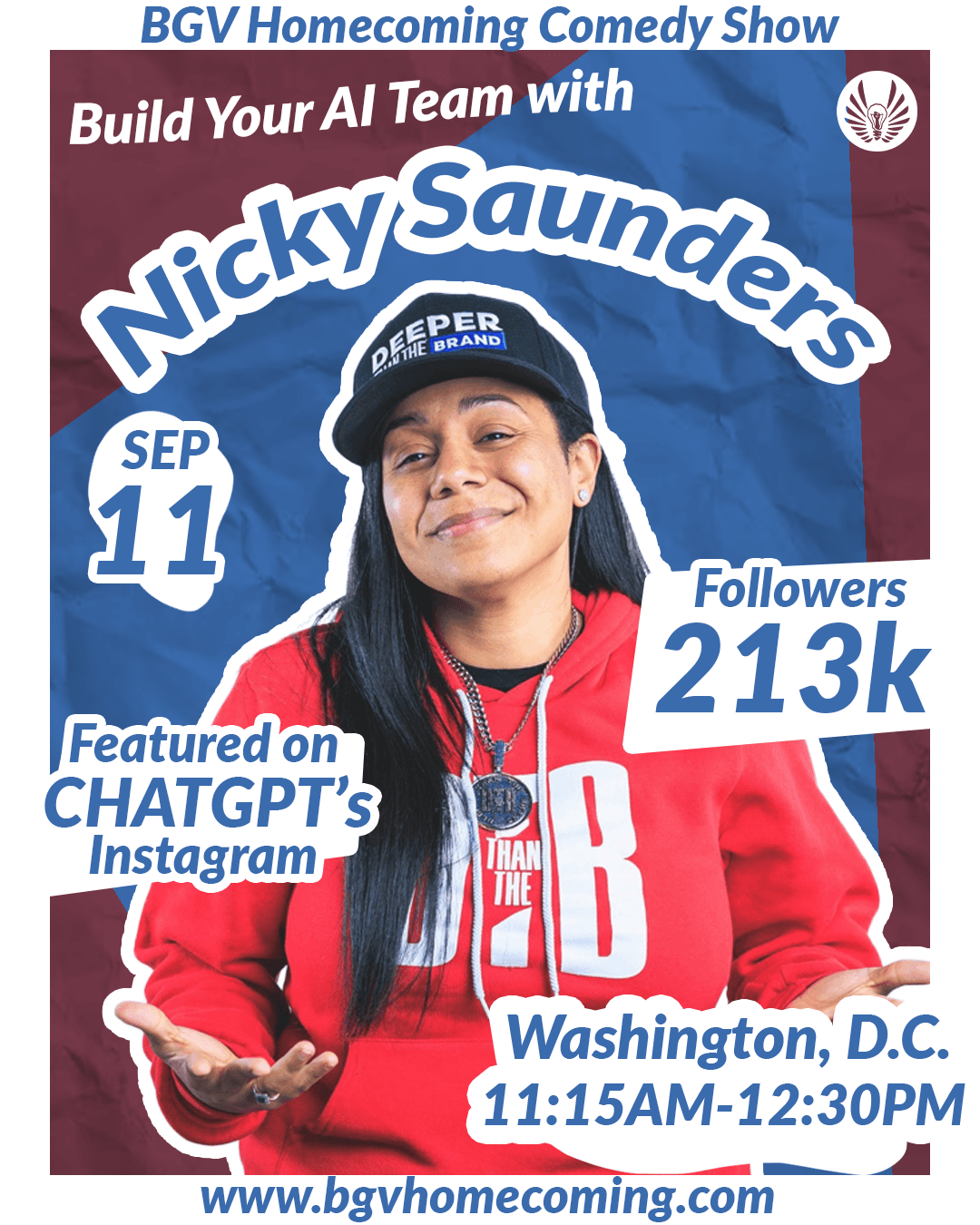 BGV Homecoming speaker Nicky Saunders